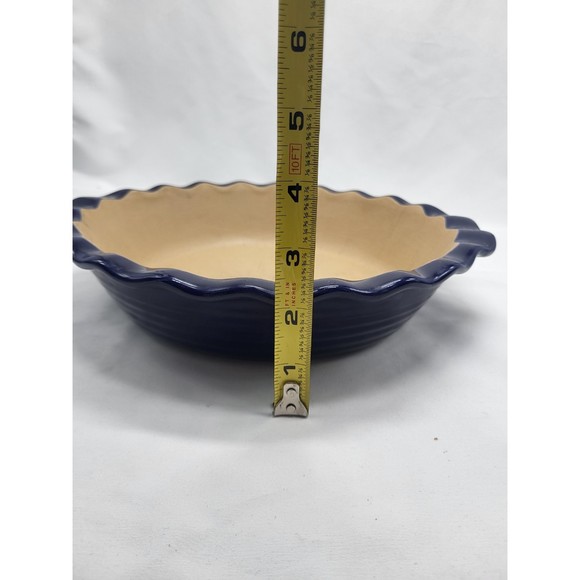 Pampered Chef New Traditions Collection Stoneware Pie Pan - Picture 5 of 5